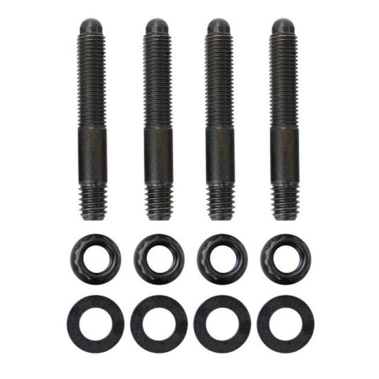 Moroso 5/16in-24 x 2.0in Long 12-Point Nuts Carburetor Stud Kit