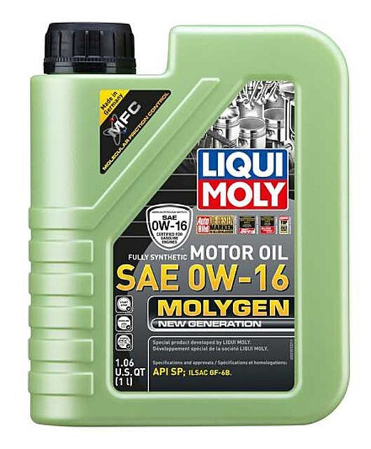 LIQUI MOLY 1L Molygen New Generation Motor Oil SAE 0W16