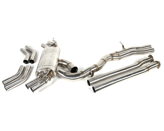 VR Performance Audi RS3 8V Stainless Valvetronic Exhaust System with Carbon Tips