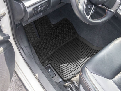 WeatherTech 18-23 Subaru Crosstrek 1st Row Front All-Weather Floor Mats - Black