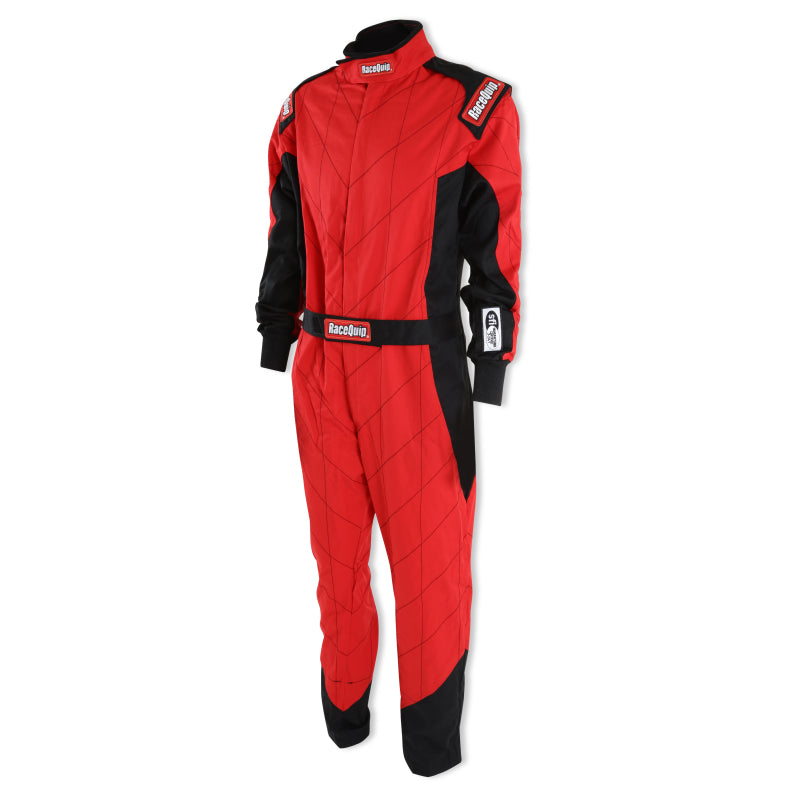 RaceQuip Red Chevron-1 Suit - SFI-1 2XL