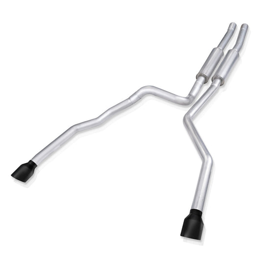 Stainless Works 21-24 Ram TRX 6.2L Legend Catback w/ Matte Black Tips