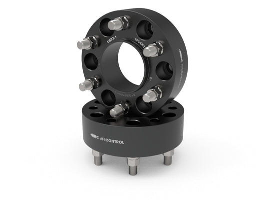 aFe CONTROL Wheel Spacers Ford F-150 21-25 6x135mm CB 87.1mm 2 IN Thickness
