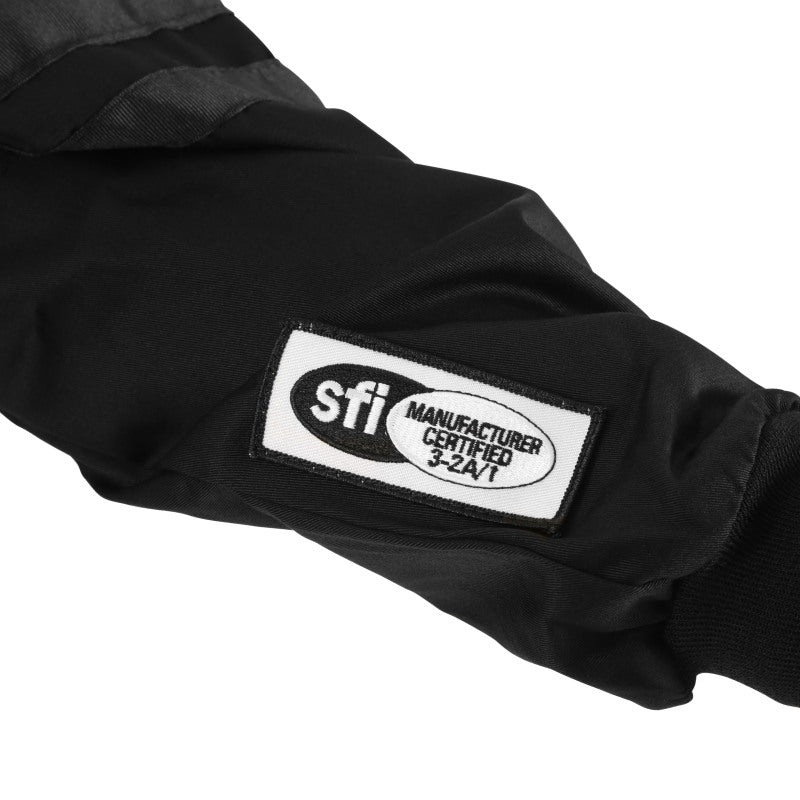 RaceQuip Black SFI-1 1-L Jacket - 4XL