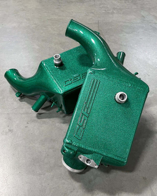 CSF 2014+ BMW X5M (F95) / X6M (F96) / XM (G09) Charge-Air-Cooler - Isle of Man Green
