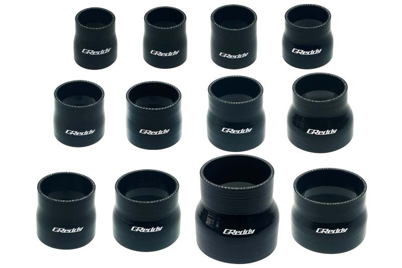 GReddy 60-65mm Silicone Reducer Hose - Black