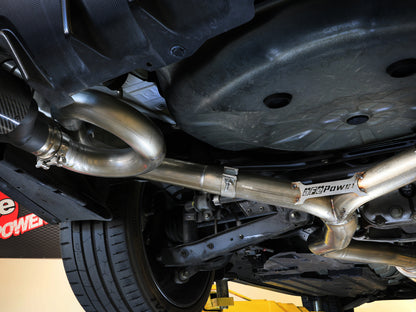 aFe Subaru WRX/STi 15-21 H4-2.0/2.5L Takeda 3in to 2-1/2in Stnlss Cat-Back Exhaust w/ Polished Tip
