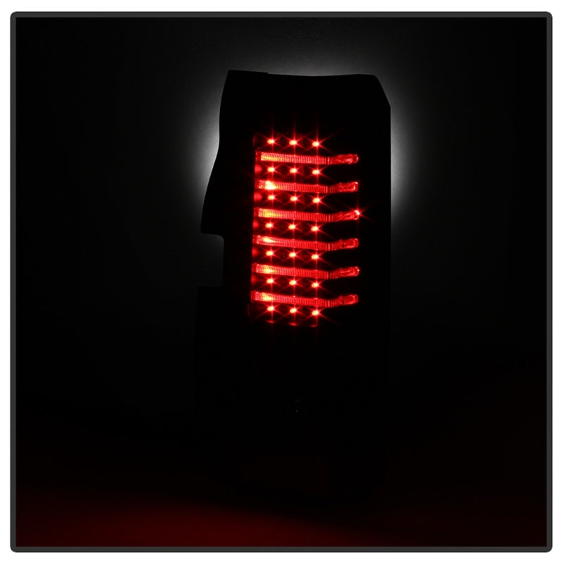 Xtune Hummer H3 06-09 ( Non H3T ) LED Tail Lights Black ALT-ON-HH306-LED-BK