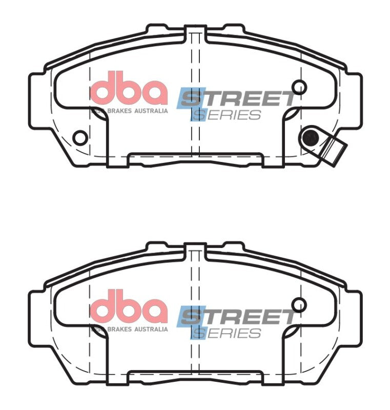 DBA 94-01 Acura Integra Front Street Series Brake Pads