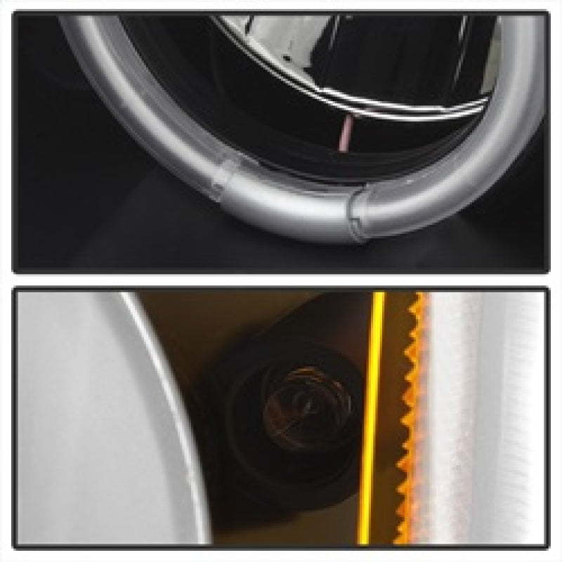 Spyder Chevy Silverado 1500 03-06 Projector Headlights CCFL Halo LED Blk High H1 PRO-YD-CS03-CCFL-BK