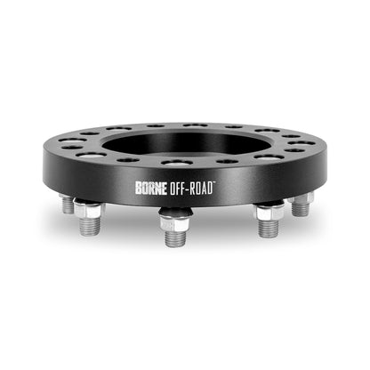 Mishimoto Borne Off-Road Wheel Spacers 8x165.1 116.7 25 M14 Black