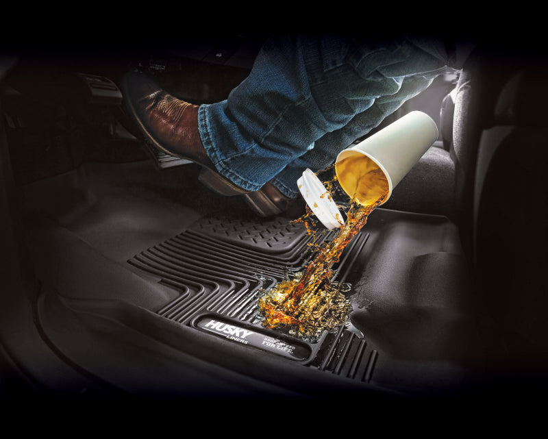Husky Liners 24-25 Toyota Land Cruiser / Lexus GX550 X-Act Contour Black Rear Floor Liners