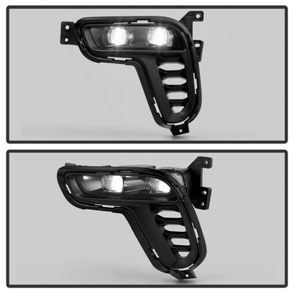 Spyder Dodge Durango 21-24 OEM Style LED Fog Lights w/Switch (FL-DDU2021-LED-C)