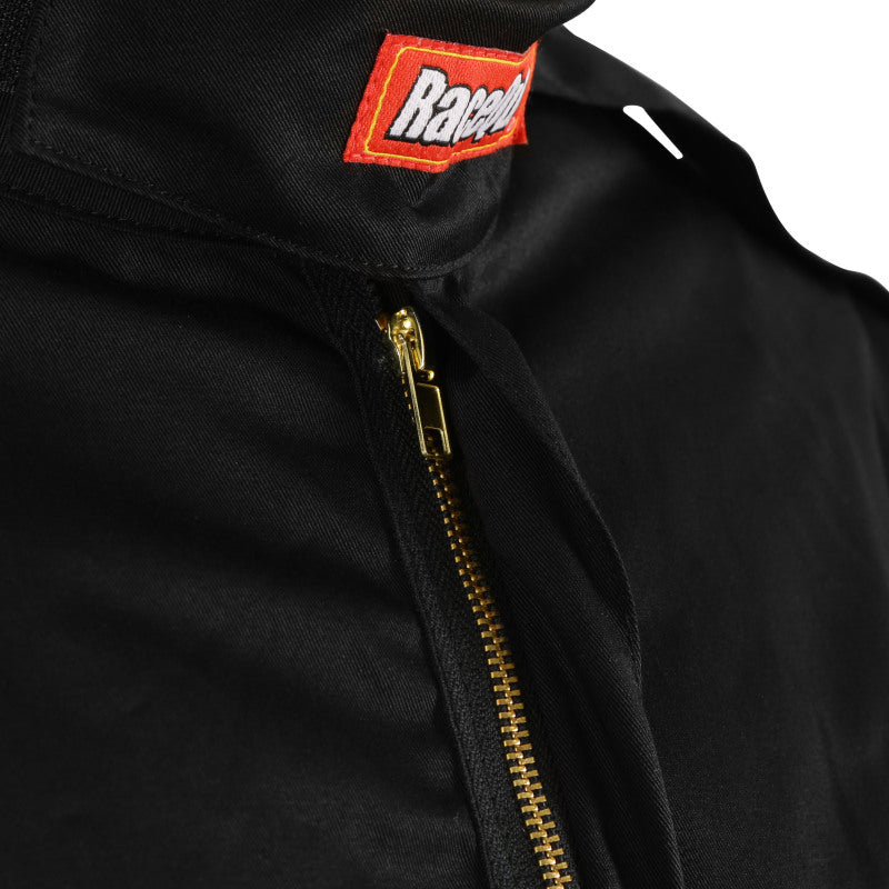 RaceQuip Black SFI-1 1-L Jacket - Small