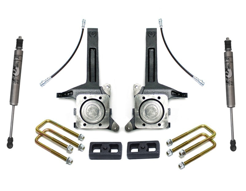 MaxTrac 07-18 Toyota Tundra 2WD 3.5in/2in MaxPro Elite Spindle Lift Kit w/FOX Shocks