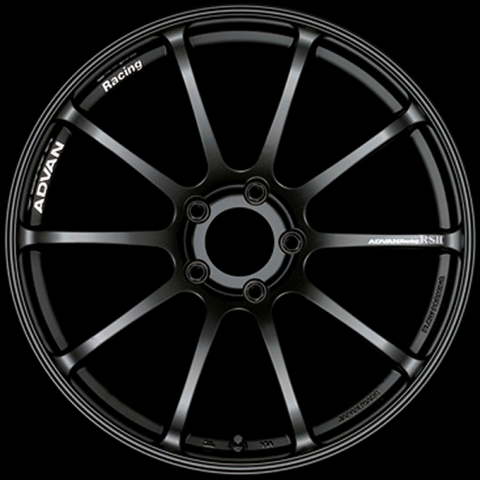 Advan RSII 17x8.5 / +30 Offset / 5x98 / 58mm Bore / Semi Gloss Black