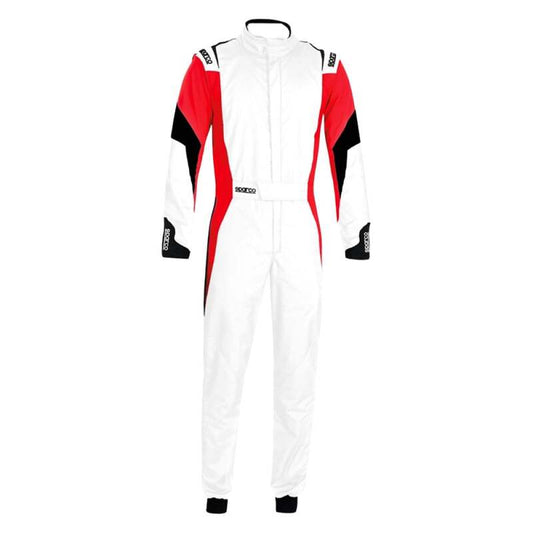 Sparco Suit Competition (Boot Cuff) 56 White/Red