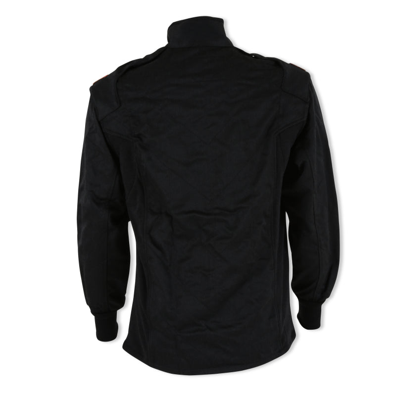 RaceQuip Black Chevron-5 Jacket SFI-5 - XLG