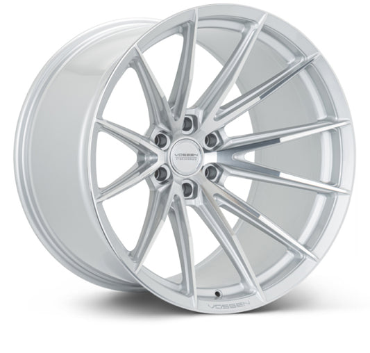 Vossen HFX-2 20x10 - 6x135 - ET-18 - Super Deep - 87.1 - Silver Polished Wheel