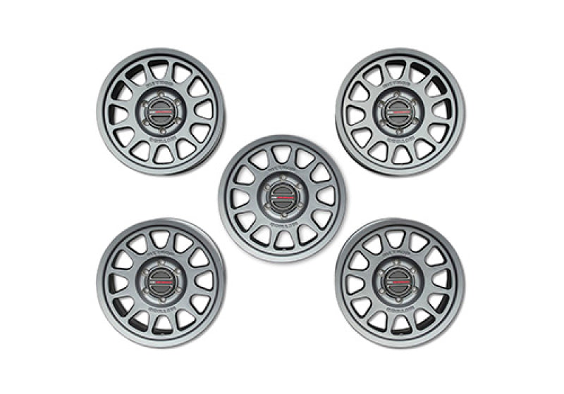 Ford Racing Bronco 17x8.5in Method Wheel & Center Cap - Gray