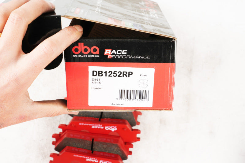 DBA 94-10 Hyundai Accent 1.3L/1.5L/1.6L Front RP Performance Brake Pads