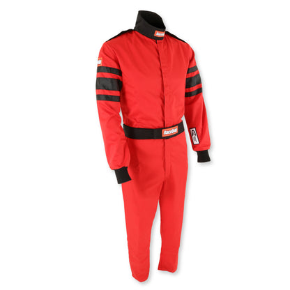 RaceQuip Red SFI-1 1-L Suit - Large