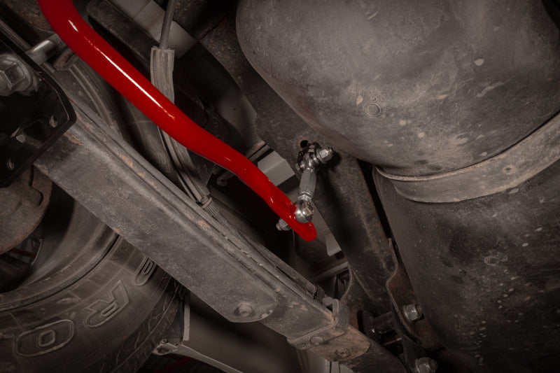 UMI Performance 15-24 Ford F-150 1in Solid Rear Sway Bar - Red