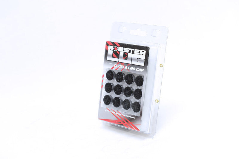 Wheel Mate Monster Lug Nut Caps - Silver 14x1.50