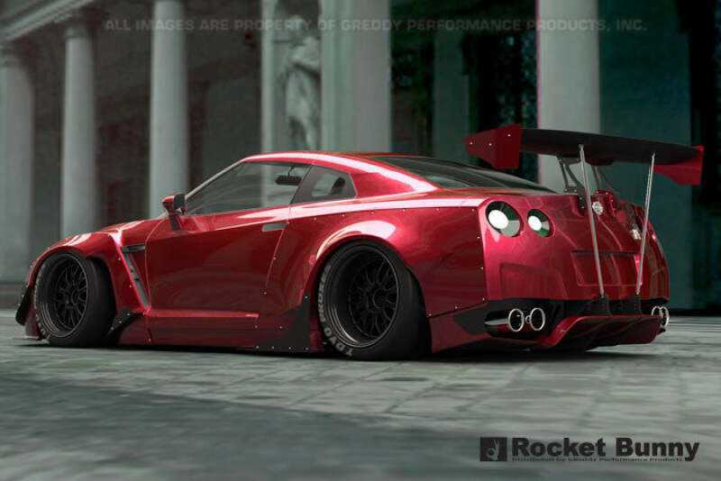 GReddy Rocket Bunny R35 V2 Front Fender Canards