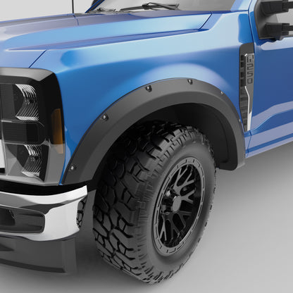 EGR Premium Series S/S Bolt On Fender Flares for 23-25 Ford Super Duty