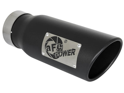 aFe Apollo GT Cat-Back Exhaust GM Trucks 09-18 V6-4.3L/V8-4.8/5.3L-Dual Rear-Side Exit Black Tips