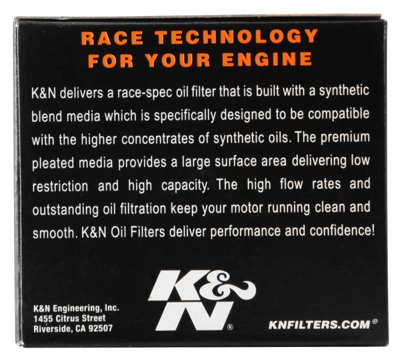 K&N Oil Filter Powersports Cartridge Oil Filter