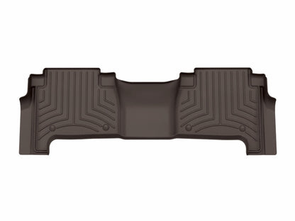WeatherTech 19-24 Infiniti QX80 2nd Row Rear FloorLiner HP - Cocoa