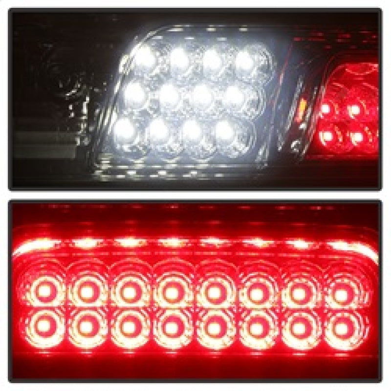 xTune 14-16 Chevrolet Silverado 1500 LED 3rd Brake Light - Smoke (BKL-CSIL14-LED-SM)