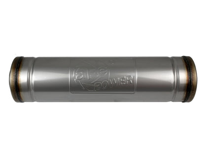 aFe MACH Force-Xp Muffler 2-1/2 IN ID Center/Center x 5 IN Dia. x 18 IN L - Round Body