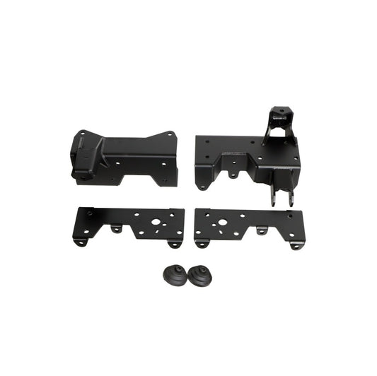 Ridetech 2015+ Ford F150 4-Link Frame Rail Bracket Kit (With Notch)
