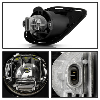 Spyder 15-19 Dodge Charger SRT OEM Full LED Fog Lights w/ Universal Switch (FL-DCH15-SRT-C)