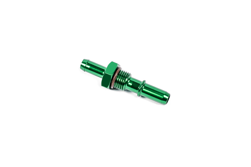 Radium Engineering 6AN Orb Bulkhead 3/8in SAE Male TO 5/16in Barb