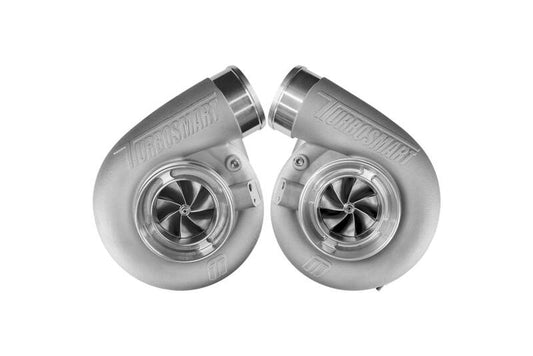Turbosmart V-Band 0.96AR Oil Cooled TS-1-7675C Mirror Twin Turbo Package