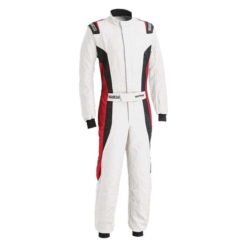 Sparco Suit Victory Pr Boot Cuff 66 WT/RD