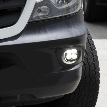 Baja Designs 14-18 Mercedes Sprinter Van Squadron Sport Fog Pocket Light Kit - Clear