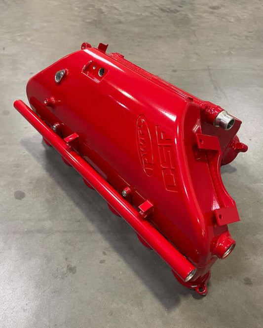 CSF BMW M2/M3/M4 S58 (G8X) Charge-Air Cooler Manifold - Fire Engine Red