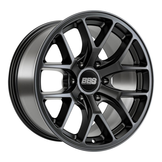 BBS TS-P 18x9in - 6x139.7 - 106.1 CB - ET12 - Satin Black Wheel