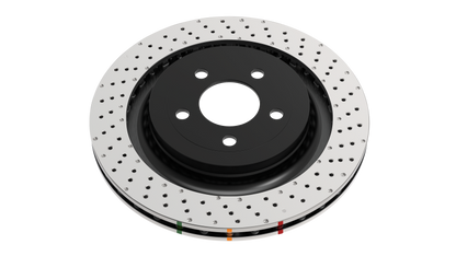 DBA 11-13 BMW 1 Series M Rear 4000 Series Drilled Rotors