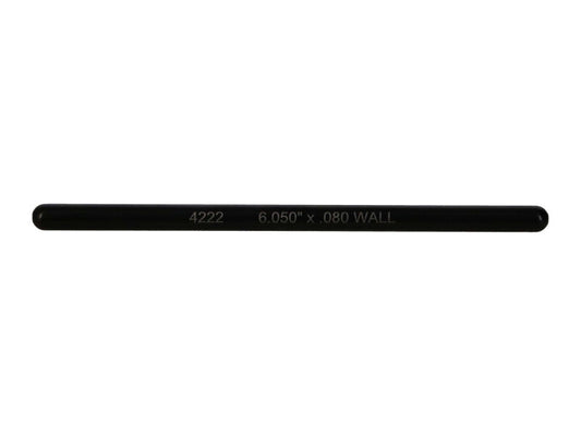 Manley Push Rod - 5/16 Dia - 8.250in L - 0.080 Wall - 4130 Chrome Moly - Swedged End - Single
