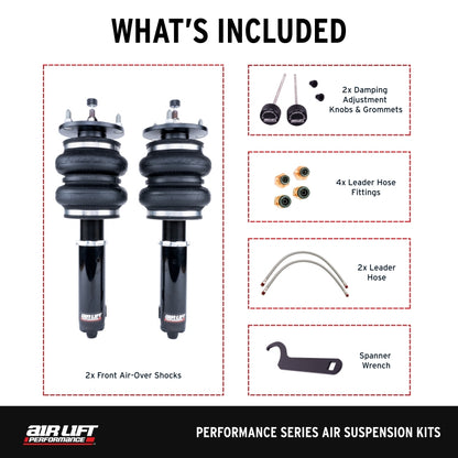 Air Lift Performance 06-13 Lexus IS 250 Air Suspension Front Kit