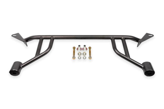 BMR 24-25 Ford Mustang S650 Chassis Brace Front Subframe 4-point - Black Hammertone