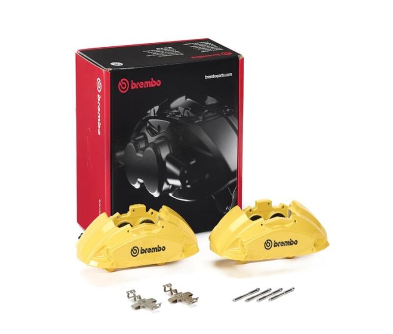 Brembo OE 2020 Mercedes-Benz E53 AMG/E63 AMG S Hydraulic Front X-Style Brake Calipers - Yellow