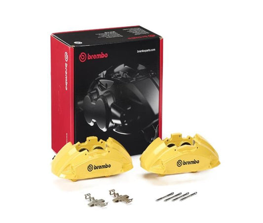 Brembo OE 2020 Mercedes-Benz E53 AMG/E63 AMG S Hydraulic Front X-Style Brake Calipers - Yellow