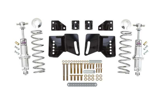 UMI 64-72 GM A-Body Coil Over Conversion Brackets Kit -2in to -3in Ride Height - 250lb Spring Rate
